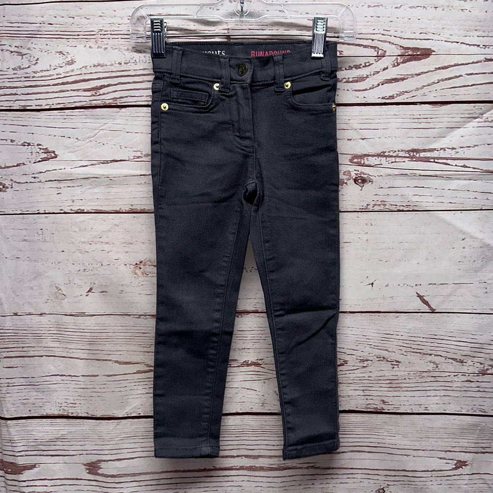 Crewcuts Grey Runaround Denim Jeans Size 4